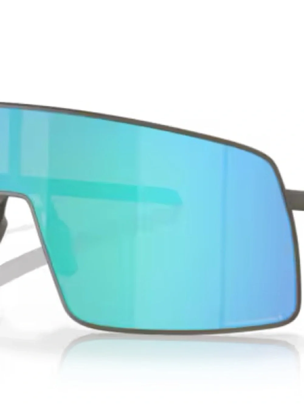 Oakley Sutro TI Sunglasses Black Frame with Blue Sapphire Lens